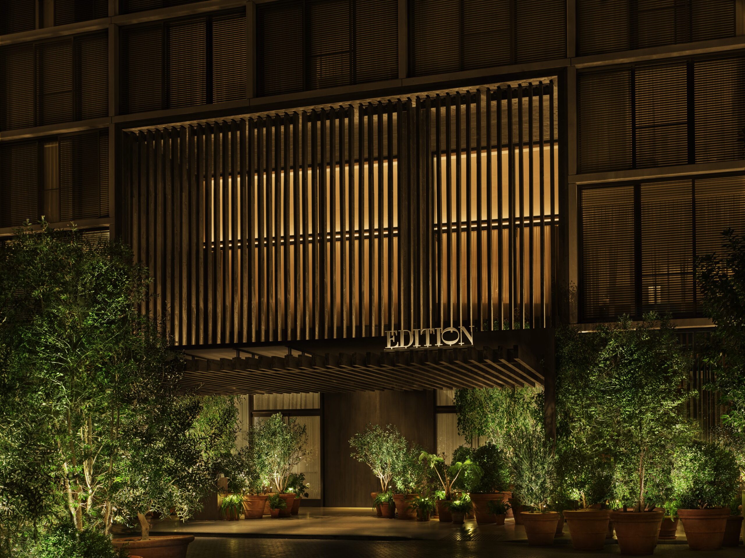 The Residences at The West Hollywood EDITION building exterior